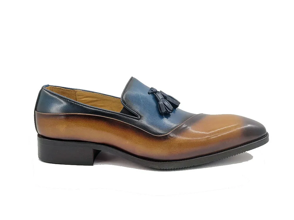 Two Tone Tassel Loafer