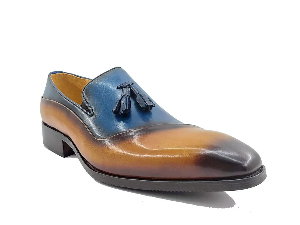 Two Tone Tassel Loafer