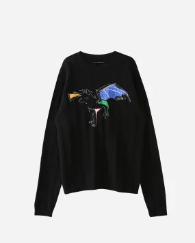 Unisex Dragon Summer Crewneck Sweater