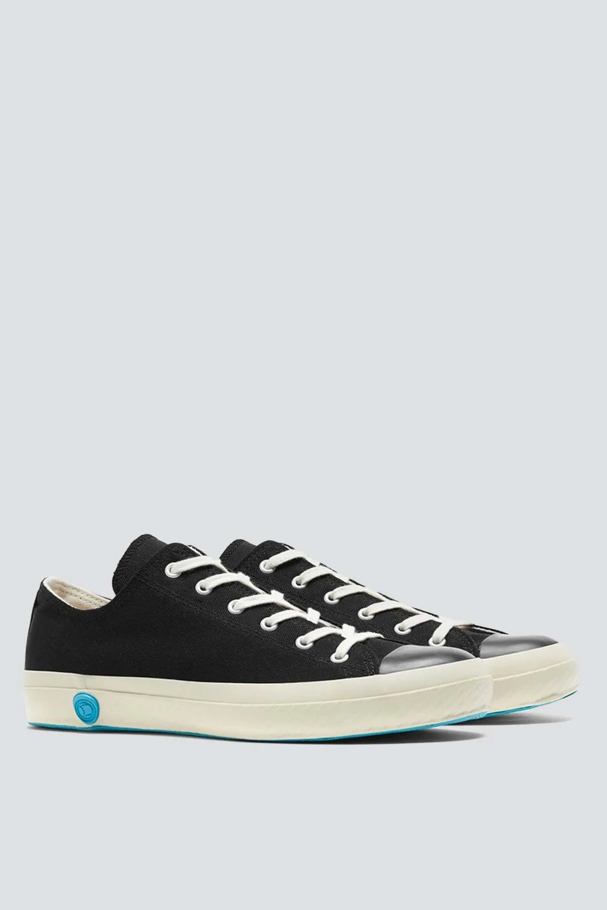 UNISEX Shoes Like Pottery Low Canvas Sneaker - Black