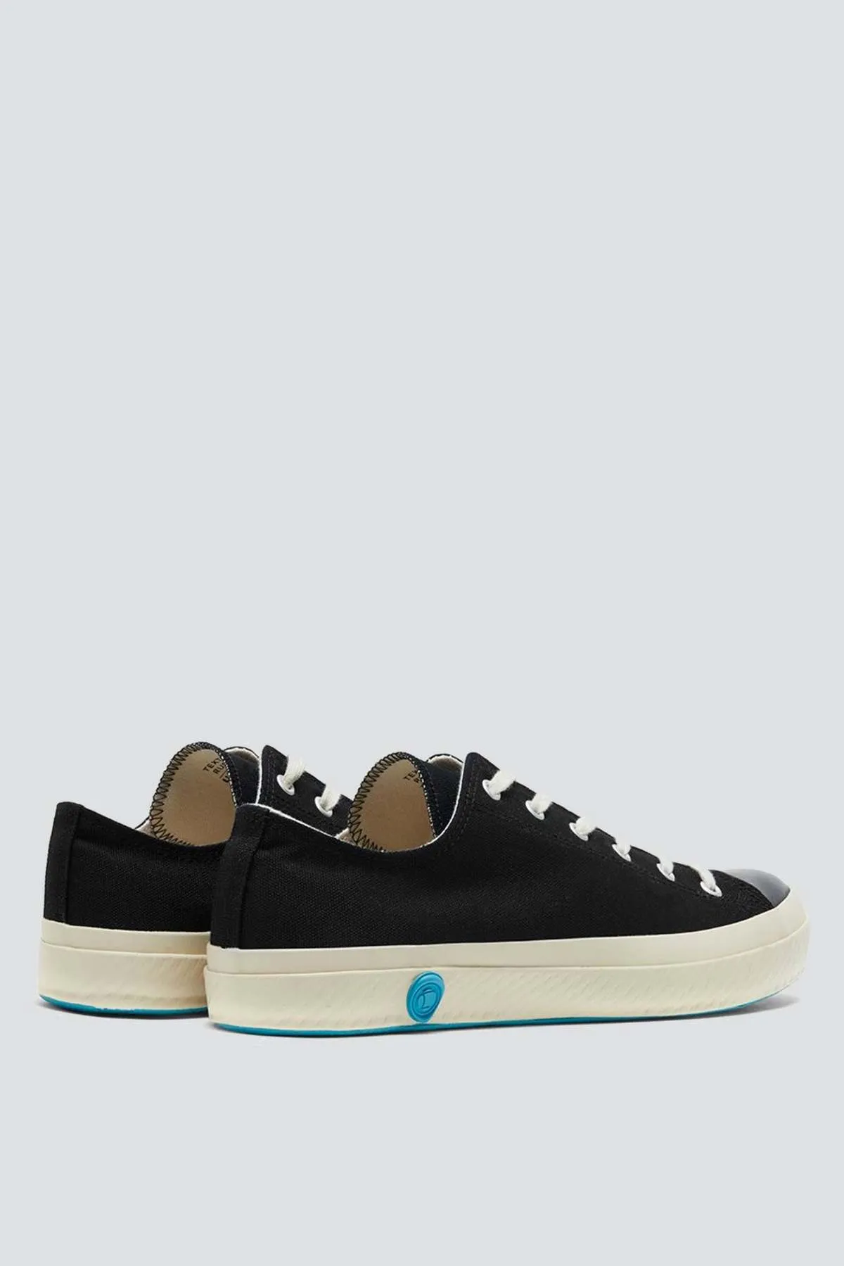 UNISEX Shoes Like Pottery Low Canvas Sneaker - Black