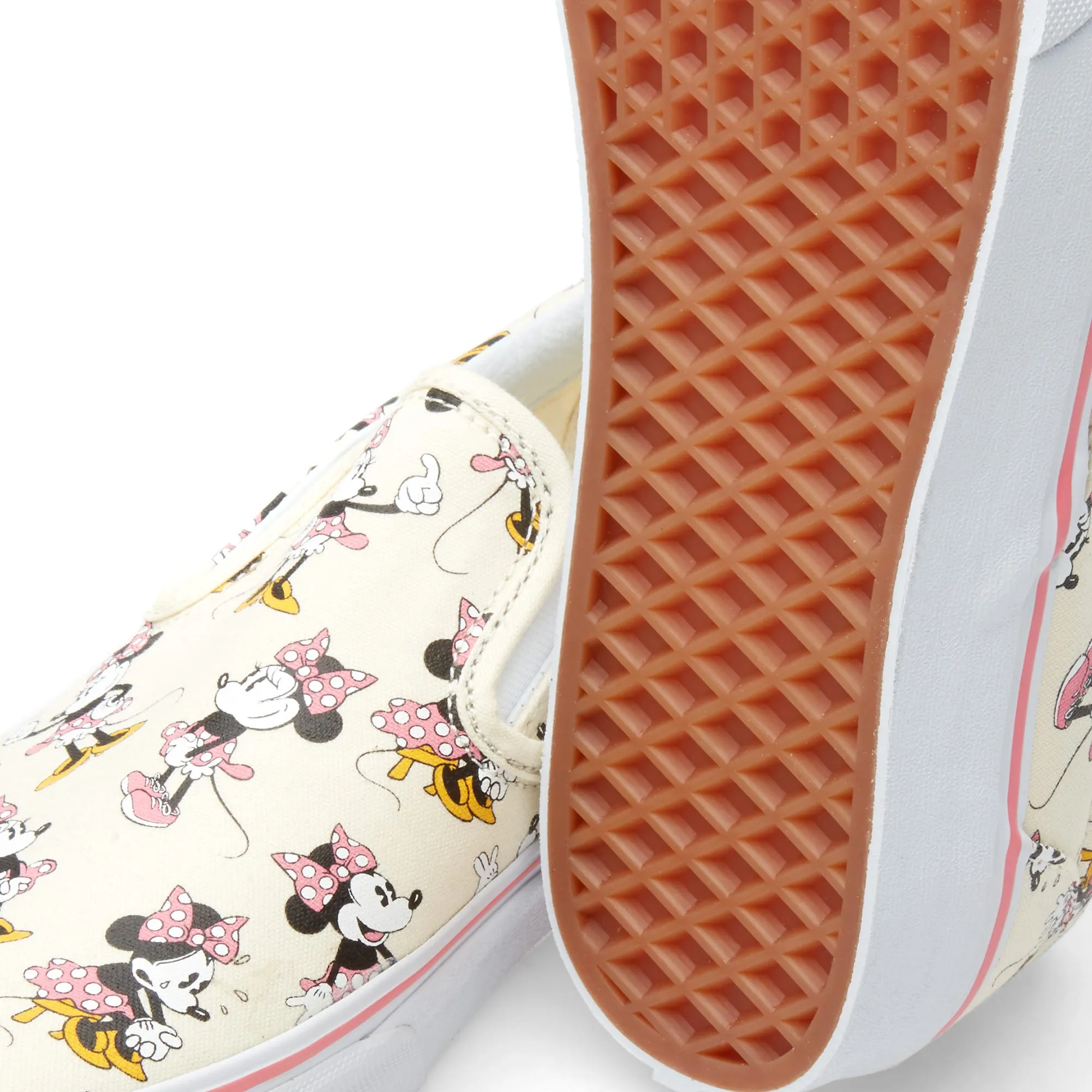 Vans x Disney Classic Slip OnMinnie Mouse & Classic White