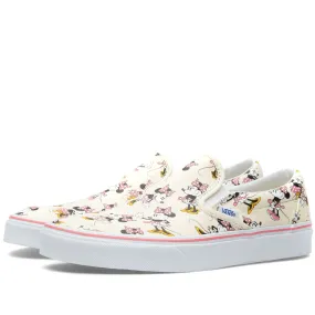 Vans x Disney Classic Slip OnMinnie Mouse & Classic White