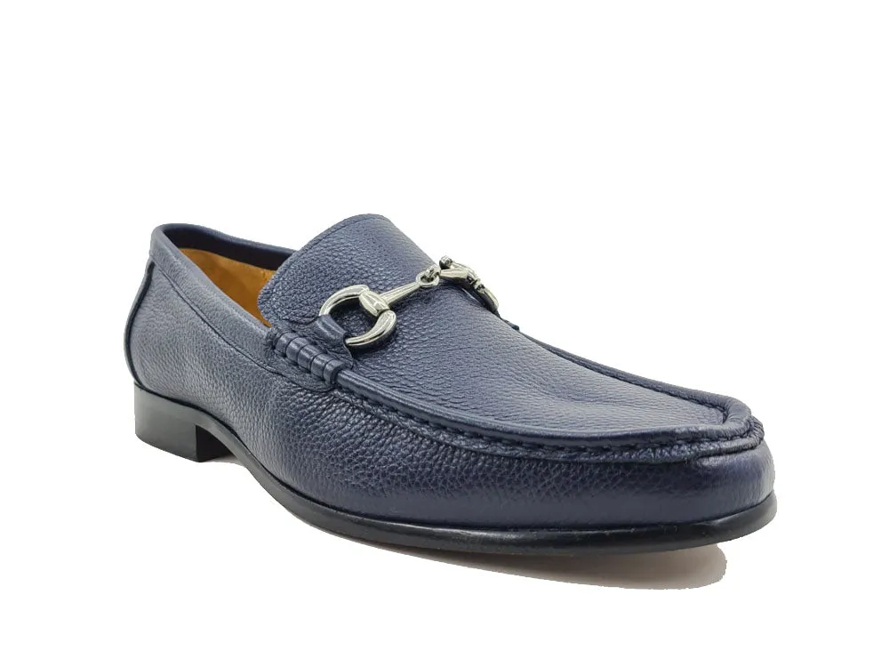 Victor Timeless Buckle Loafer in Leather Sole