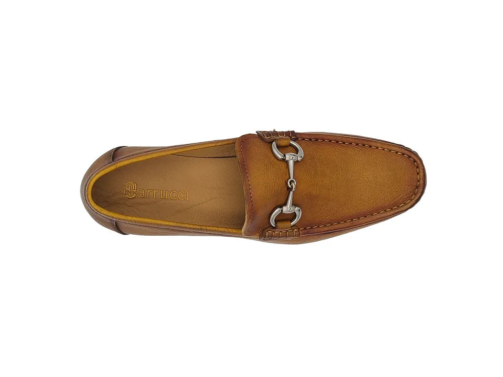 Victor Timeless Buckle Loafer in Leather Sole