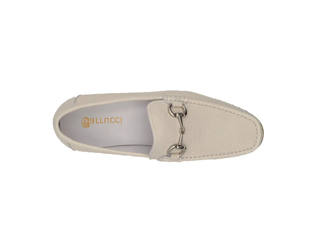 Victor Timeless Buckle Loafer in Leather Sole