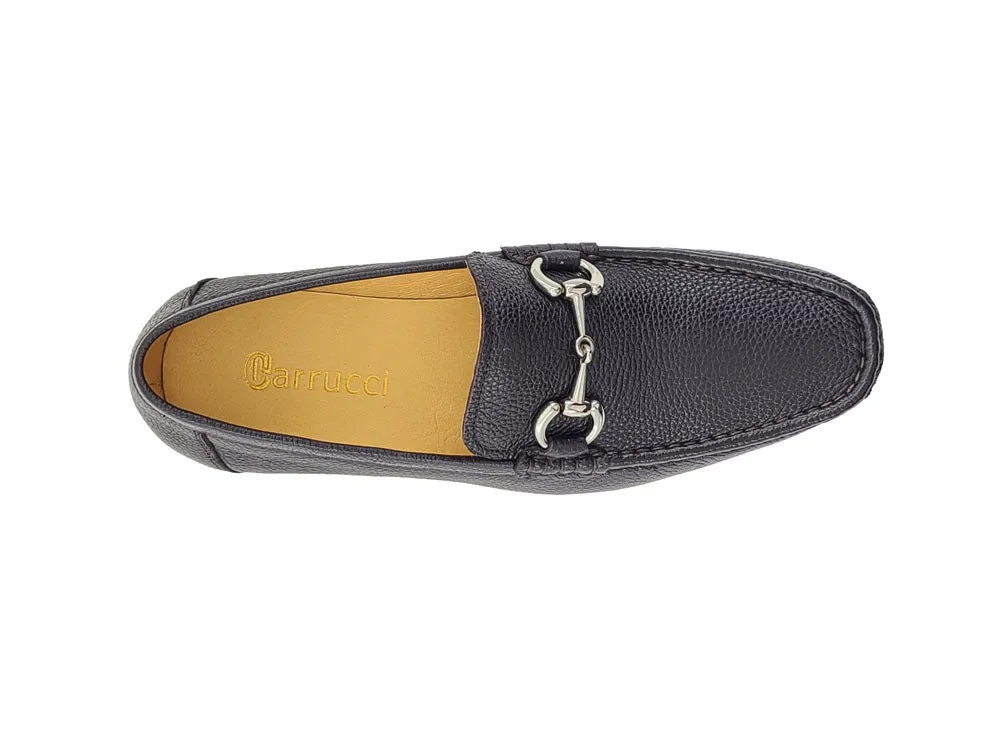 Victor Timeless Buckle Loafer in Leather Sole