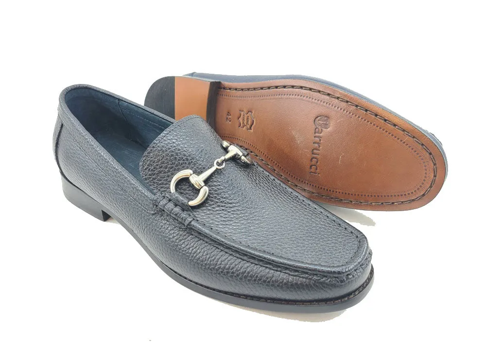 Victor Timeless Buckle Loafer in Leather Sole