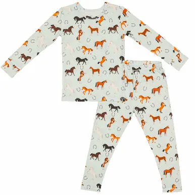 Western Horses PJ Set