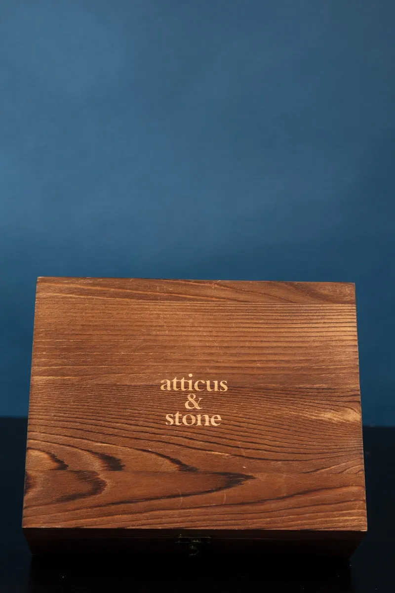 Whiskey Glasses And Stone Set