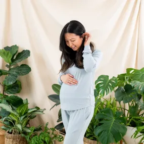 Women's Jogger Pajama Set in Fog