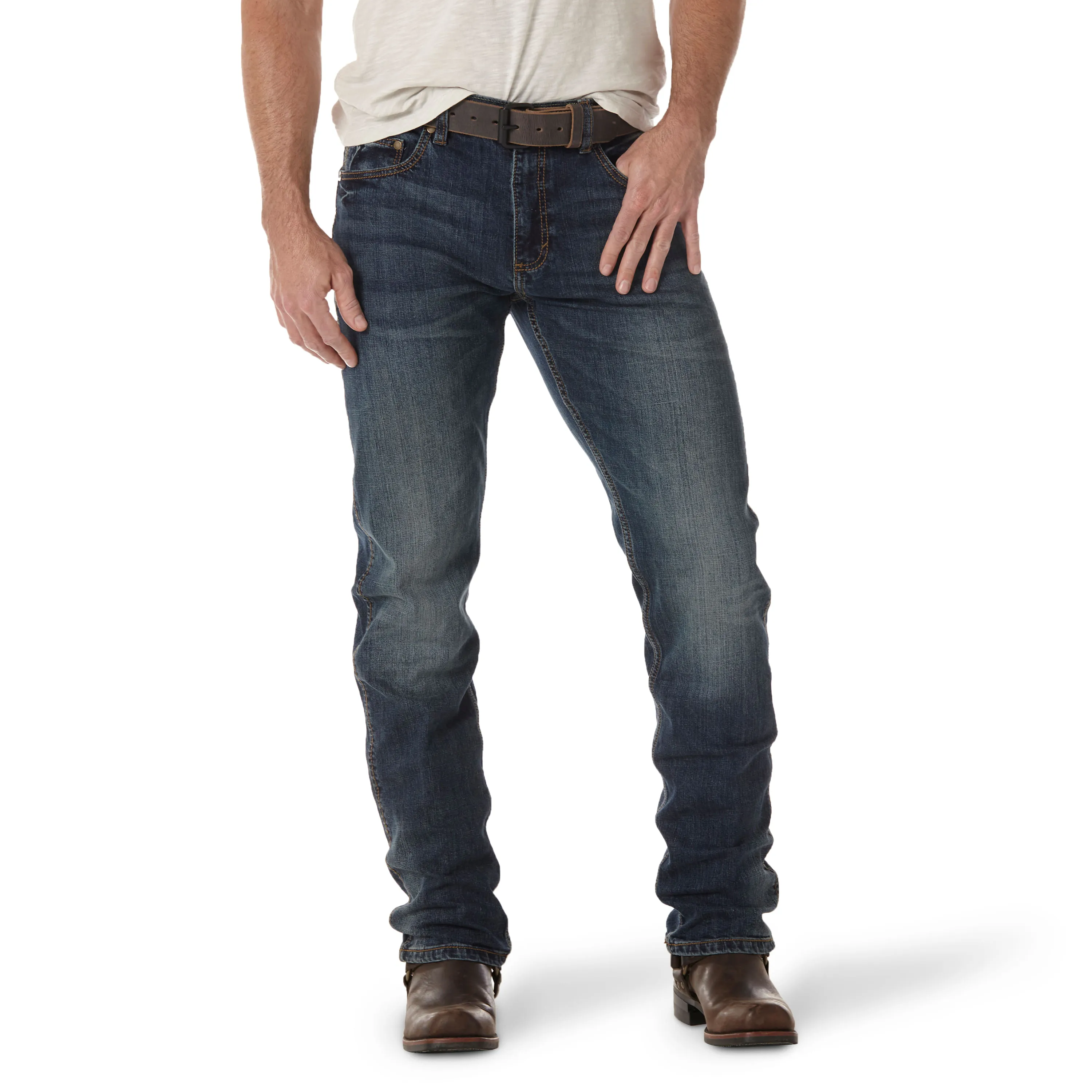 Wrangler Mens Retro Ranch Slim Fit Jeans