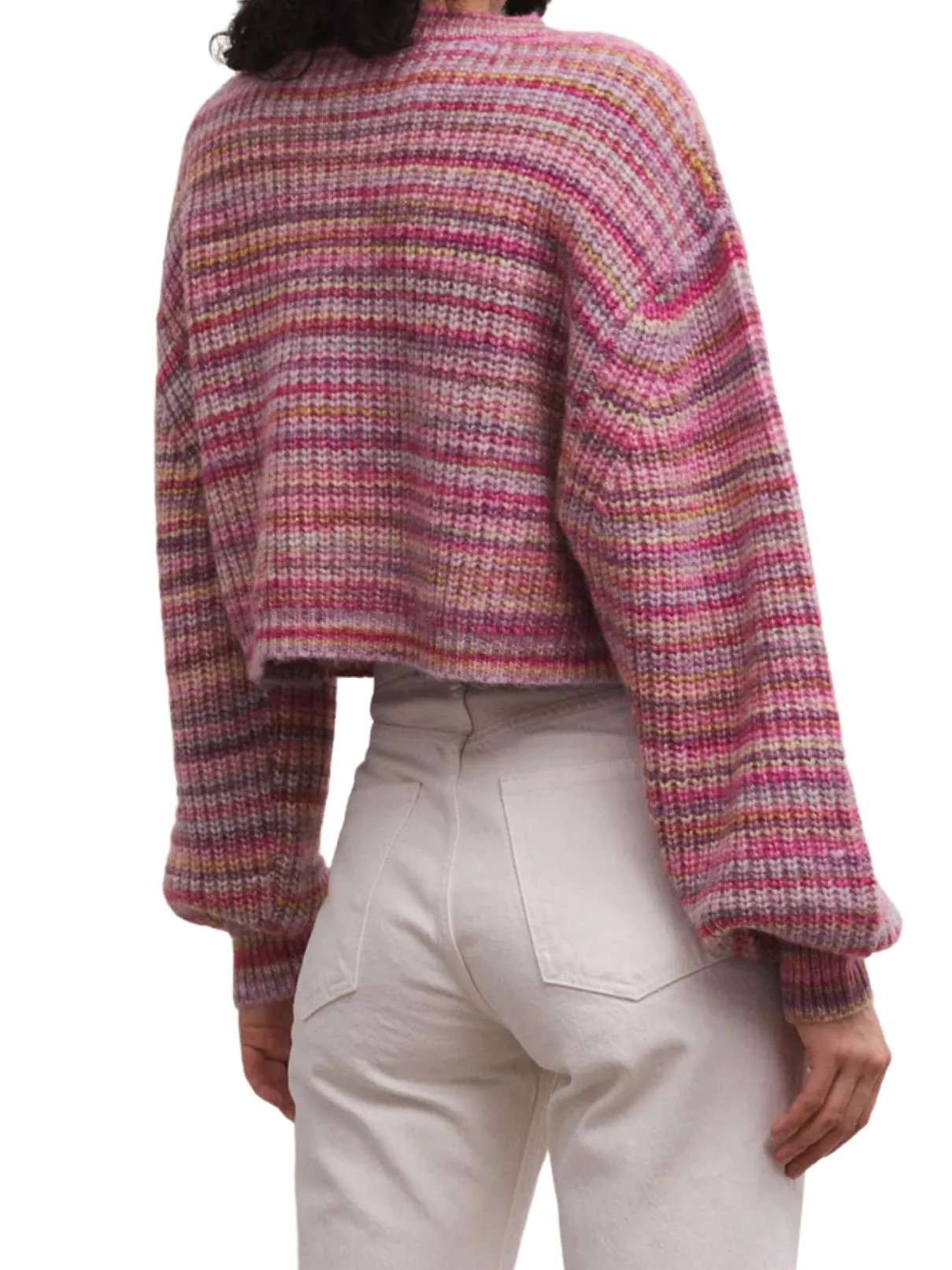 Z Supply Prism Sweater in Metallic Stripe